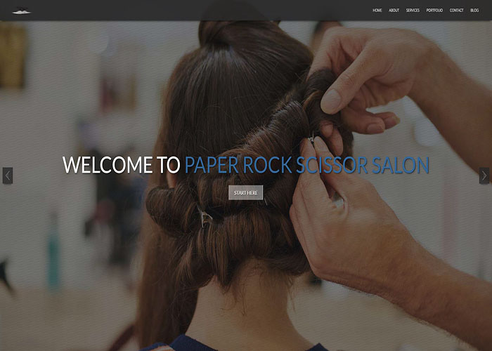 Paper Rock Scissor Salon